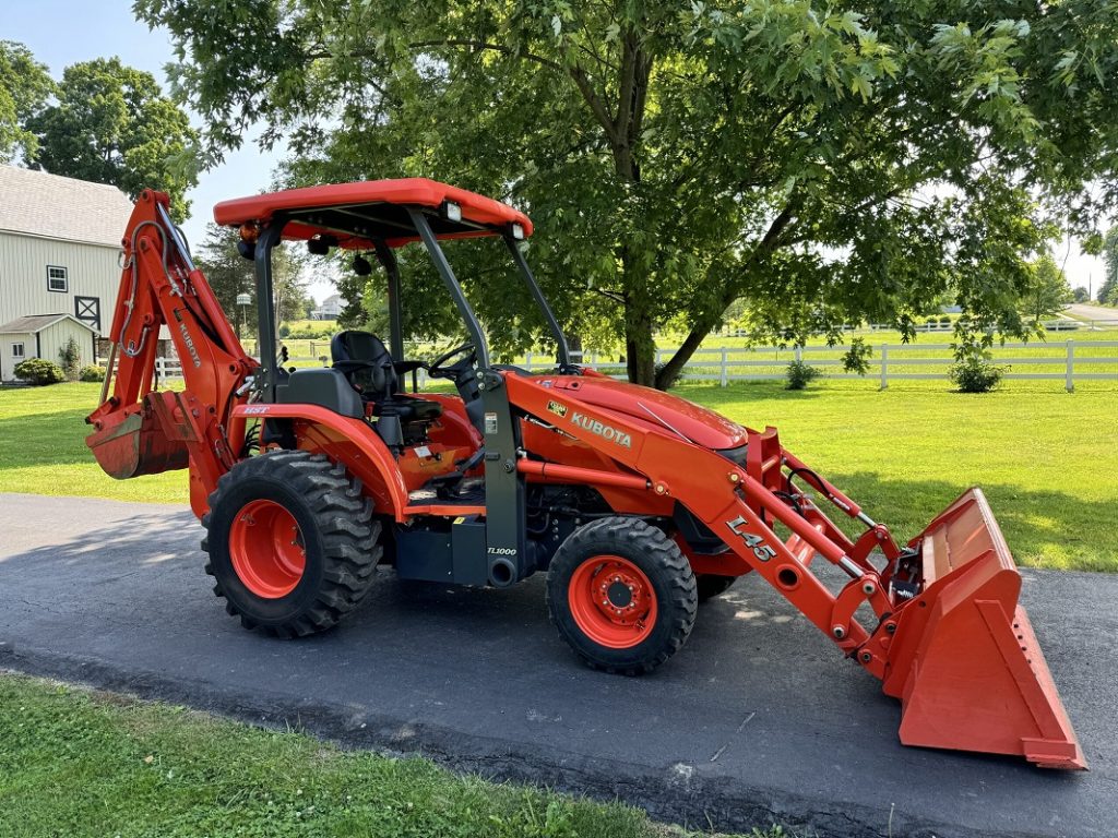 2012 Kubota L45 4x4 Loader Backhoe