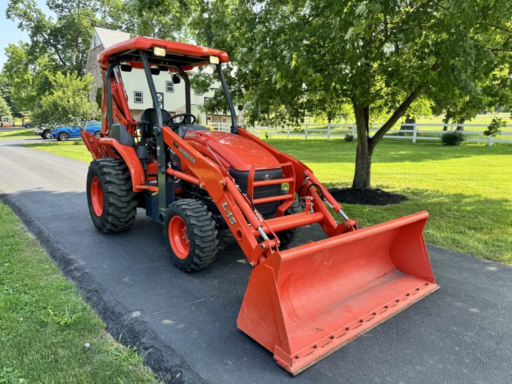 2012 Kubota L45 4x4 Loader Backhoe